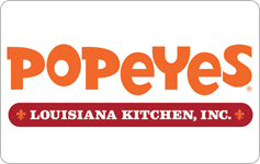Buy Popeyes Gift Cards | GiftCardGranny